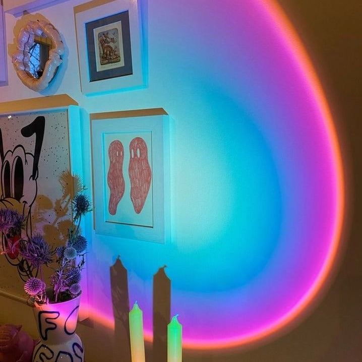 Sunset Lamp by Zuzacco™ with 16 Colors in 1, with Remote (PREMIUM QUALITY)