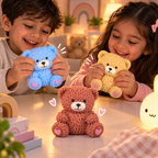 Cute Bear Squishy Toy | Soft Teddy Bear Fidget Toy | Kawaii Stress Relief Toy | Sensory Toy