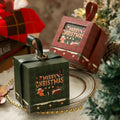 Set of 2 Christmas Gift Box with Rope Handle- Random color only