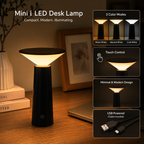 Mini LED Desk Lamp – Modern Rechargeable Touch Table Light