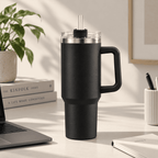 H20 FlowState 40oz Stainless Steel Vacuum Insulated Tumbler ( BLACK )