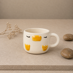 Face Mug Cute Ceramic | Smiley Coffee Cup for Tea & Coffee