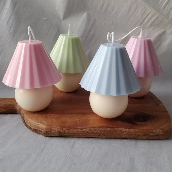PACK OF 2 Table Lamp Shape candle
