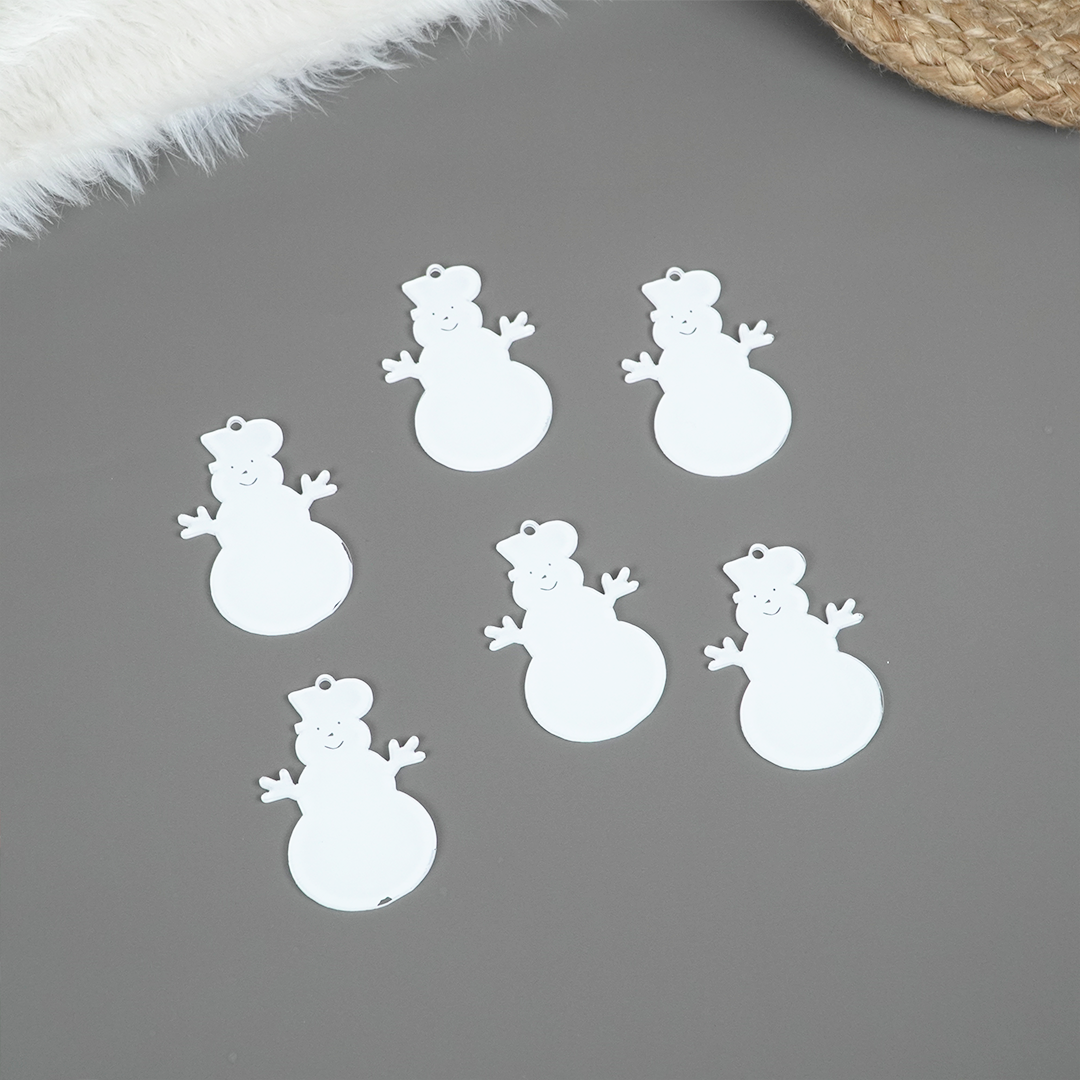 Set of 2 Acrylic Christmas Hanging Ornaments – Premium Festive Décor