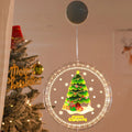 LED Christmas Suction Cup Window Lights – Festive Holiday Lights for Windows, Glass & Smooth Surfaces